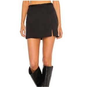 Marissa Webb Kami Crepe Slip Skirt in Black